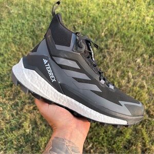 adidas Terrex Grey Black White Trail Running Shoes